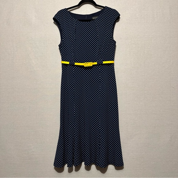 connected apparel Dresses & Skirts - Connected Apparel polka dot dress - size 12